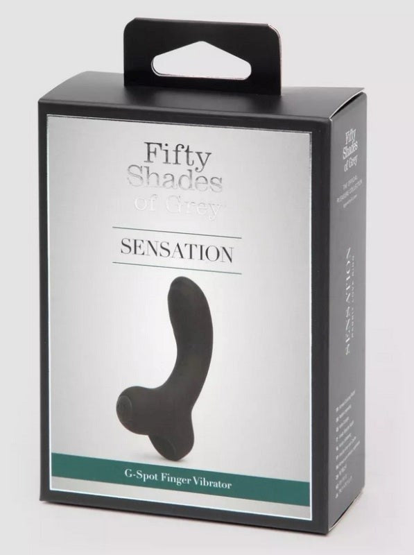 Fifty Shades Sensation Rechargeable G-Spot Finger Vibe Finger and Tongue Vibrators