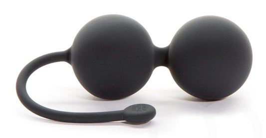 Fifty Shades of Grey Tighten and Tense Silicone Jiggle Balls - Waterproof Vibrators
