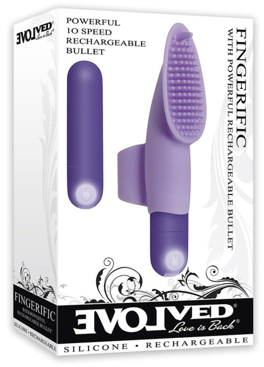 Evolved Fingerific - Powerful Rechargeable Clit Stimulator Personal Massagers