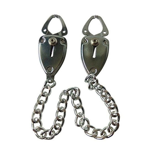 Fish Nipple Clamps With Chain - Breast and Nipple Toys