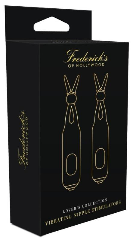 Fredericks of Hollywood Lovers Collection Vibrating Nipple Stim Nipple and Clit Clamps