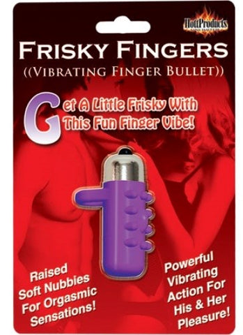 Frisky Fingers Sleeve Glow in The Dark - Finger and Tongue Vibrators