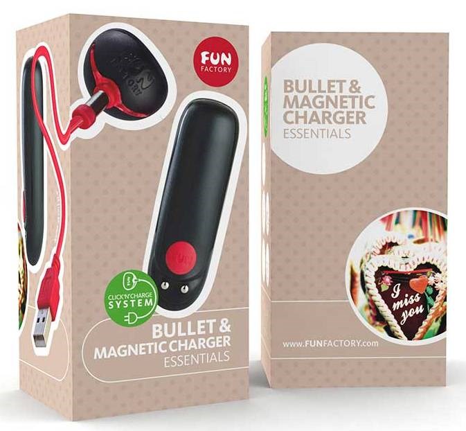 Fun Factory Bullet and USB Magnetic Charger Vibrator Accessories