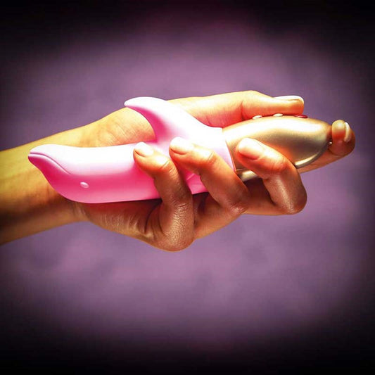 Fun Factory Dolly Bi Vibe Candy Rose - Rabbit Vibrators