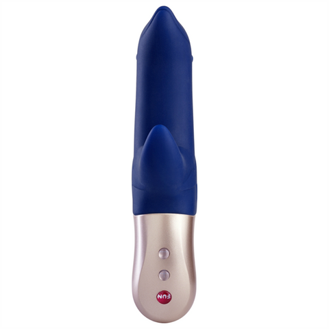 Fun Factory Dolly Bi Vibe Dark Blue - Rabbit Vibrators