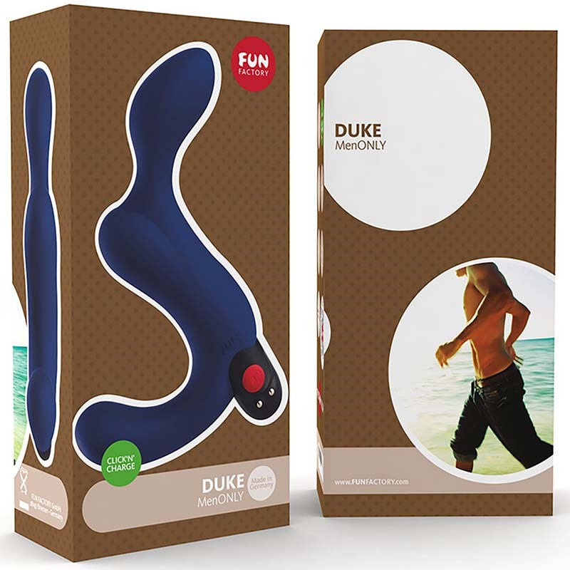 Fun Factory Duke Prostate Massager Black Prostate Toys