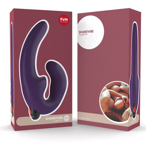 Fun Factory ShareVibe 2.0 - Dual Pleasure for Same-Sex and Pegging Play - Strap On Sextoys