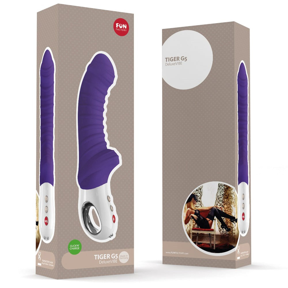 Fun Factory Tiger G5 Petrol Blue Waterproof Vibrators