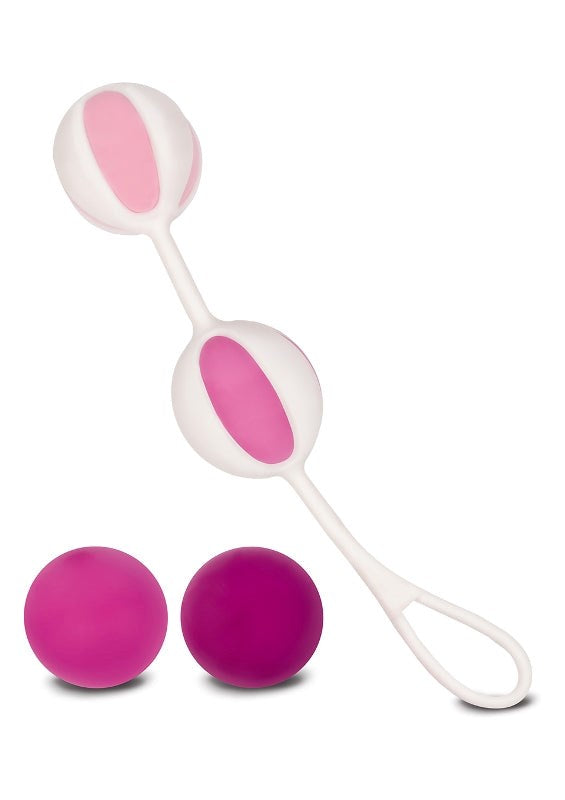 Geisha Balls 2 Pink Kegel Exerciser Personal Massagers