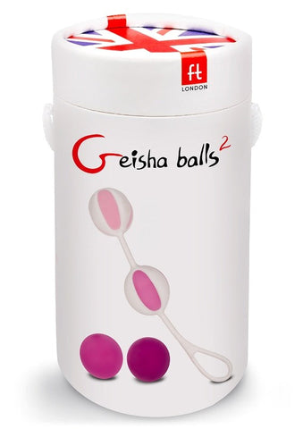 Geisha Balls 2 Pink Kegel Exerciser - Personal Massagers