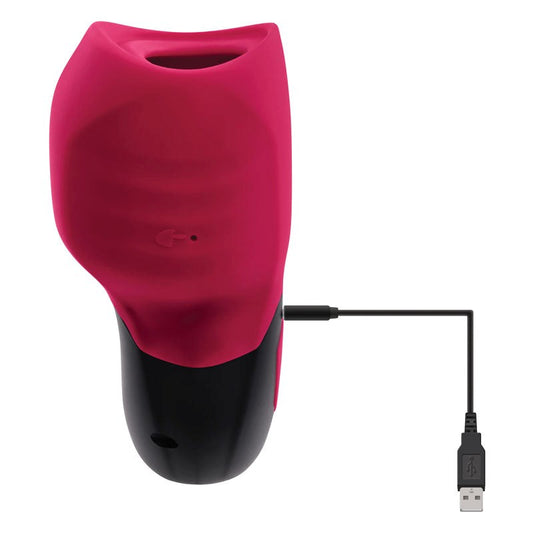 Gender X BODY KISSES Rose - Rechargeable Suction Vibrator for Erogenous Zones Personal Massagers
