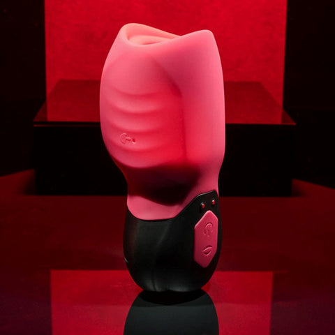 Gender X BODY KISSES Rose - Rechargeable Suction Vibrator for Erogenous Zones - Personal Massagers