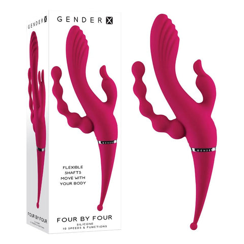 Gender X FOUR BY FOUR - Rose- Ecstasy Unleashed - G-Spot Vibrators