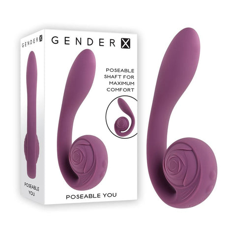 Gender X POSEABLE YOU - Rechargeable G-Spot Vibrator - G-Spot Vibrators
