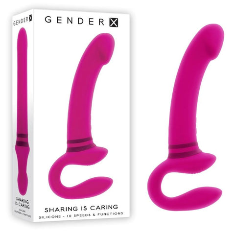 Gender X SHARING IS CARING - Pink - Strap On Sextoys