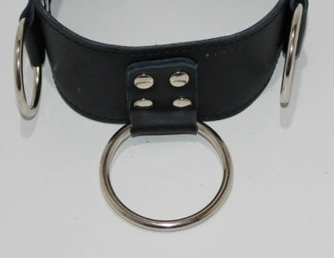 Gentle Medusa Ladies Bondage Collar Heavy PVC - Collars and Leads