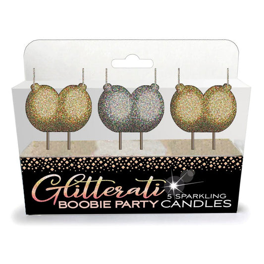 Glitterati - Boobie Candle Set - Bachelorette and Bucks