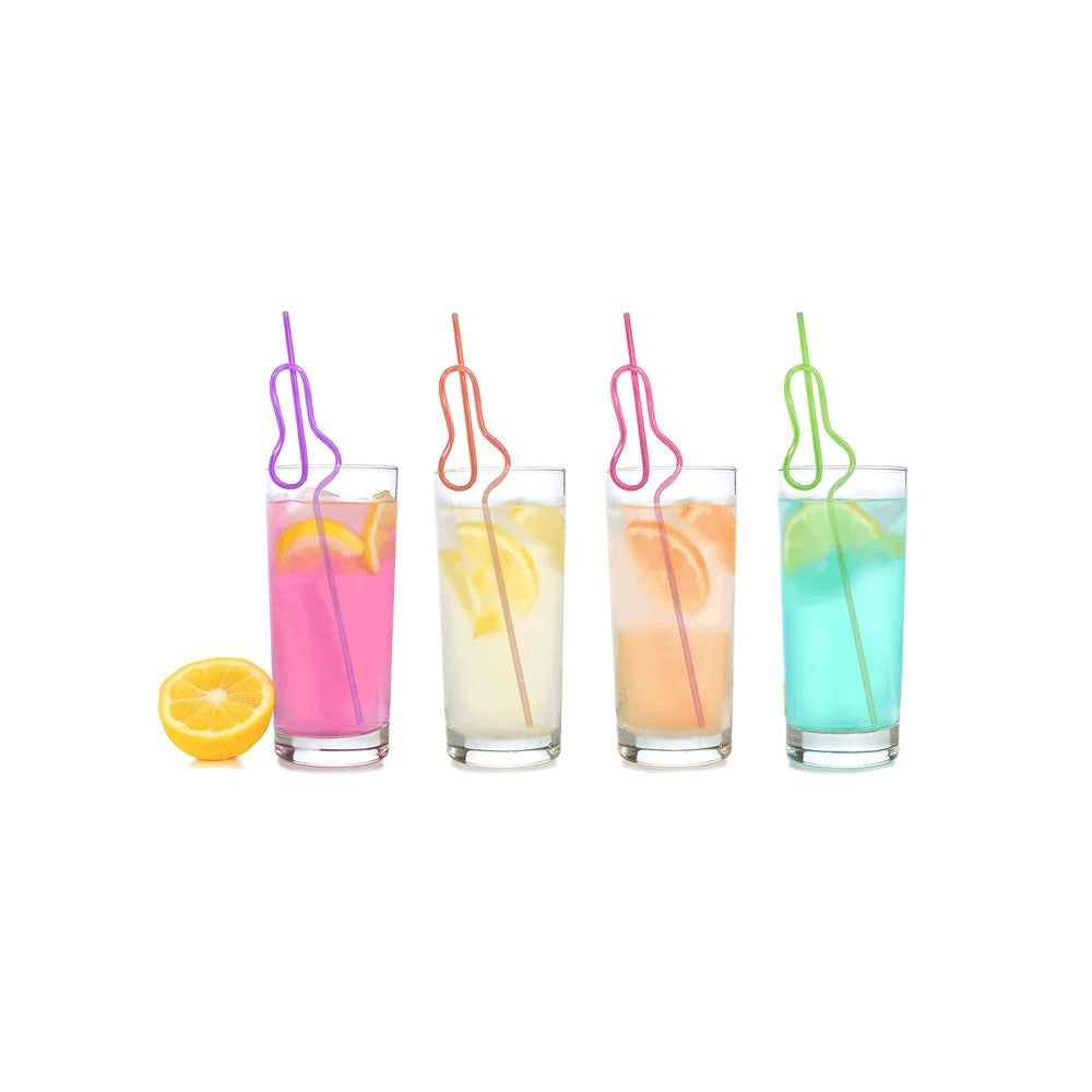 Glitterati - Penis Silly Straws - Set of 8 Bachelorette and Bucks