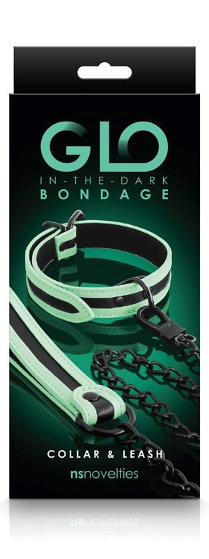GLO Bondage Collar and Leash {% if variant != 'Default Title' and variant != blank %} {% endif %} Collars and Leads