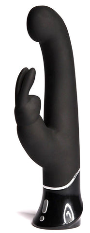 Greedy Girl G-Spot Rechargeable Rabbit Vibrator - Clit Ticklers and Pulsators