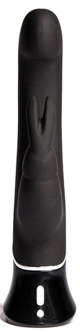 Greedy Girl G-Spot Rechargeable Rabbit Vibrator - Clit Ticklers and Pulsators