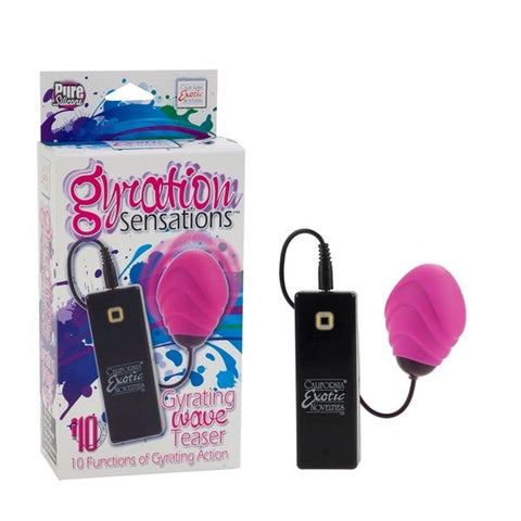 CalExotics Gyration Sensations Gyrating Wave Teaser - Remote Control Vibrators