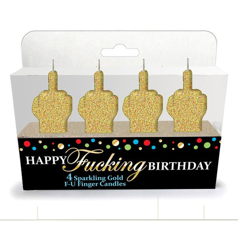 Glittering Golden Candles for Unforgettable Celebrations - Party Gifts and Novelties