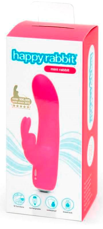 Happy Rabbit Rechargeable Mini Rabbit Vibrator - Rabbit Vibrators