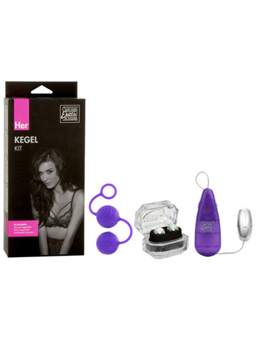 California Exotics Her Kegel Exercisers Sex Kit - Love Eggs and Kegel Exercisers
