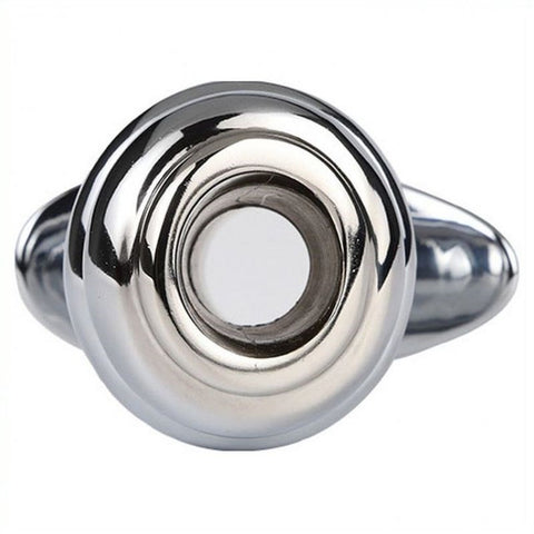 Hollowing Out Butt Plug - Steel Sex Toys