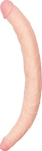 Hoodlum's Lifelike Dual-Headed Pleasure Wand - Waterproof, Flexible Design - Realistic Dildos