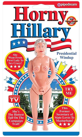 Pipedream Horny Hillary Presidential Wind Up Inflatable Doll - Sex Games, Coupons and Tricks
