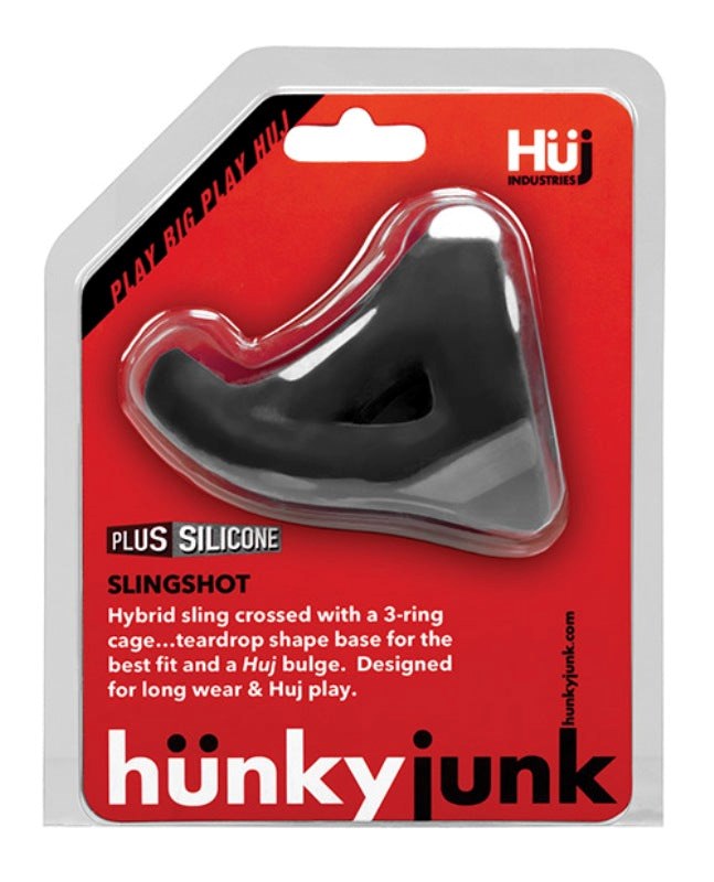 Hunkyjunk SLINGSHOT 3-Ring Teardrop Sling Ball and Cock Toys