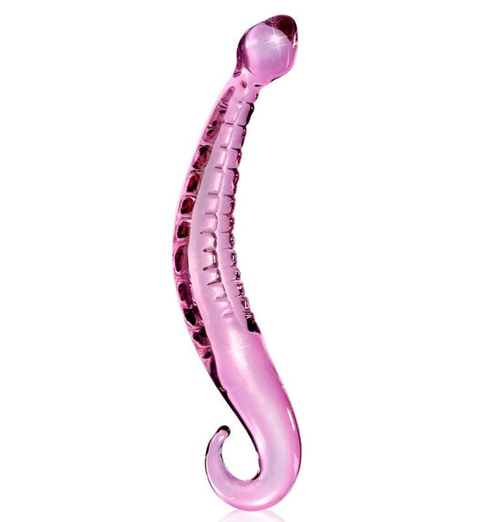 Pipedream Icicles No 52 G Spot and P Spot Stimulator - Glass Sex Toys