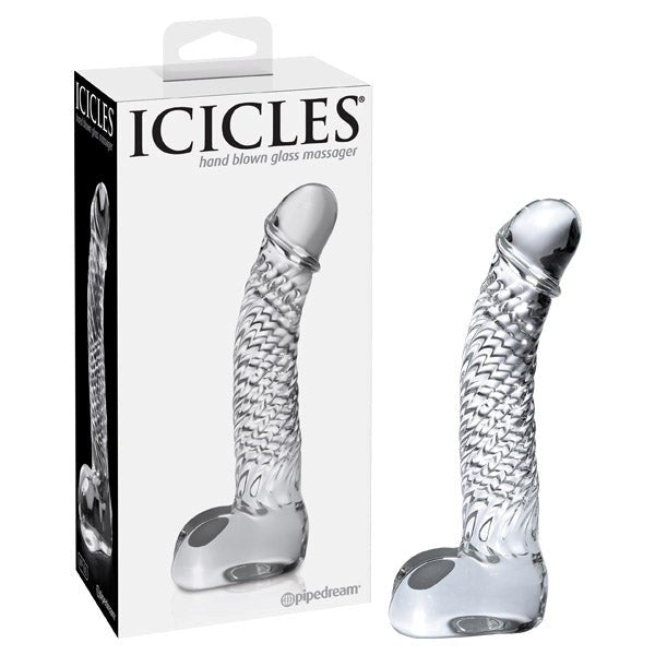 Icicles No 61 Realistic Glass Dildo Glass Sex Toys