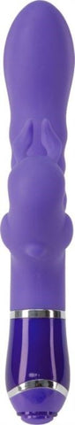 Immortal 10 Rhythms Silicone Rabbit Vibrator 6 inch Purple - Rabbit Vibrators