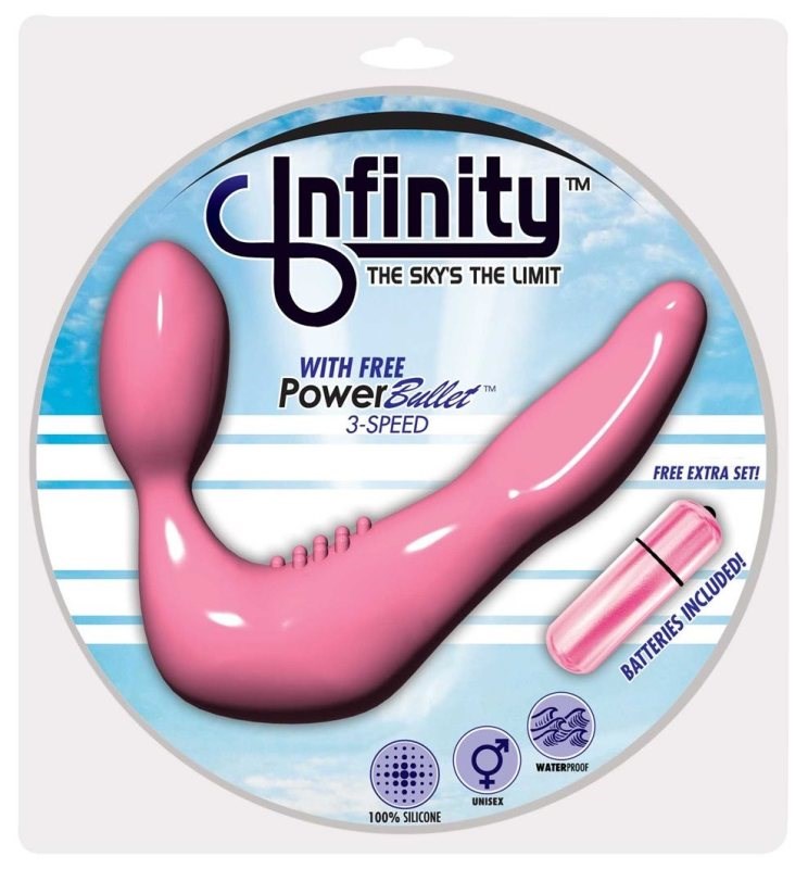 Infinity Strapless Strap-On Pink Strap On Sextoys