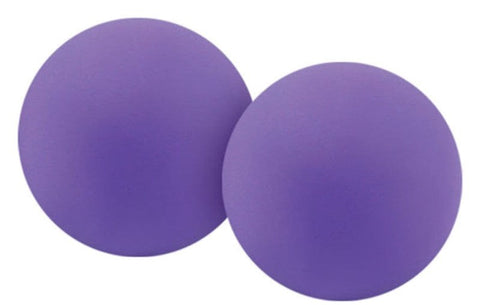 Silky, Compact, and Effective - NS Novelties INYA Coochy Balls Purple - Love Eggs and Kegel Exercisers