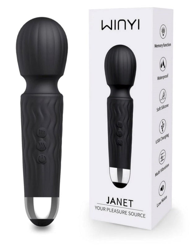 Janet Vibrating Pleasure Mini Wand Body Wands