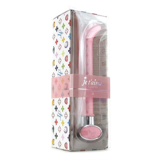 Je T'Aime 7 inch Le Point Blush - G-Spot Vibrators