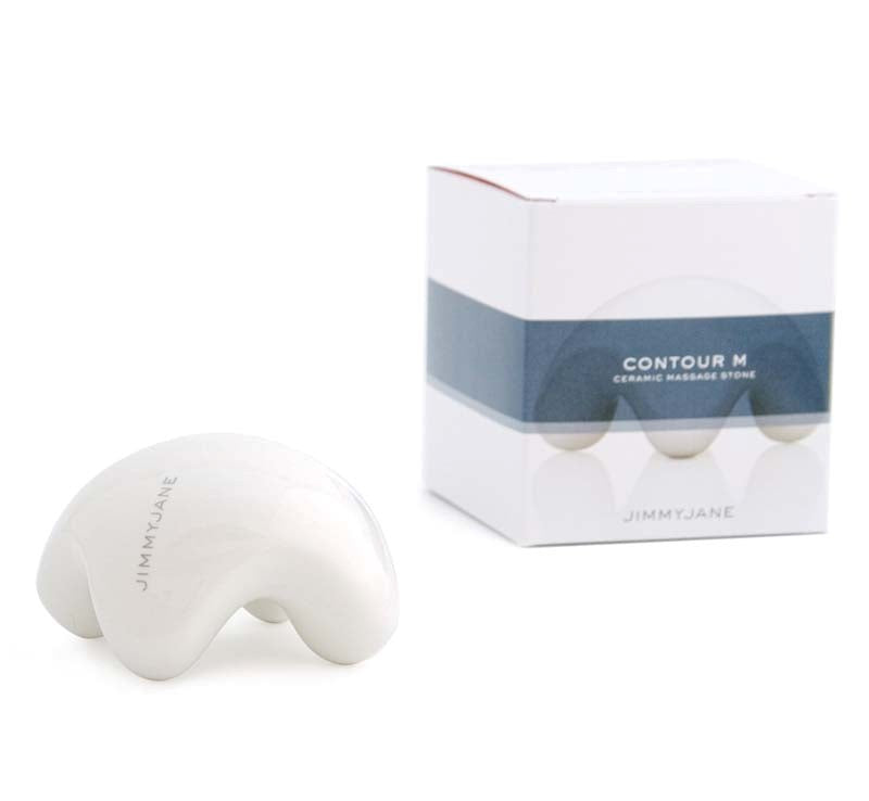 Jimmyjane Contour M Ceramic Massage Stone Sex Toys For Couples