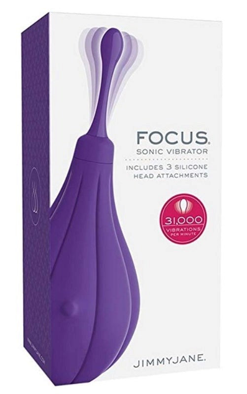 Jimmyjane Focus Sonic Vibrator Clit Ticklers and Pulsators