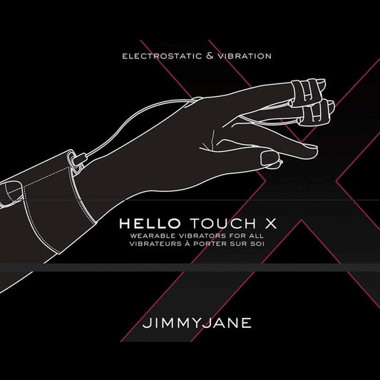 Jimmyjane Hello Touch X Rechargeable Finger Massager - Finger and Tongue Vibrators