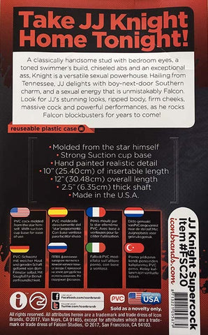 JJ Knight Supercock 12Inch - Realistic Dildos