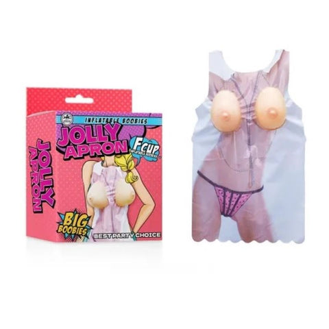 Jolly Apron - Big Boobies - Bachelorette and Bucks