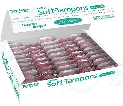 JoyDivision Soft Tampons Normal Professional 50 Pack Vibrator Accessories