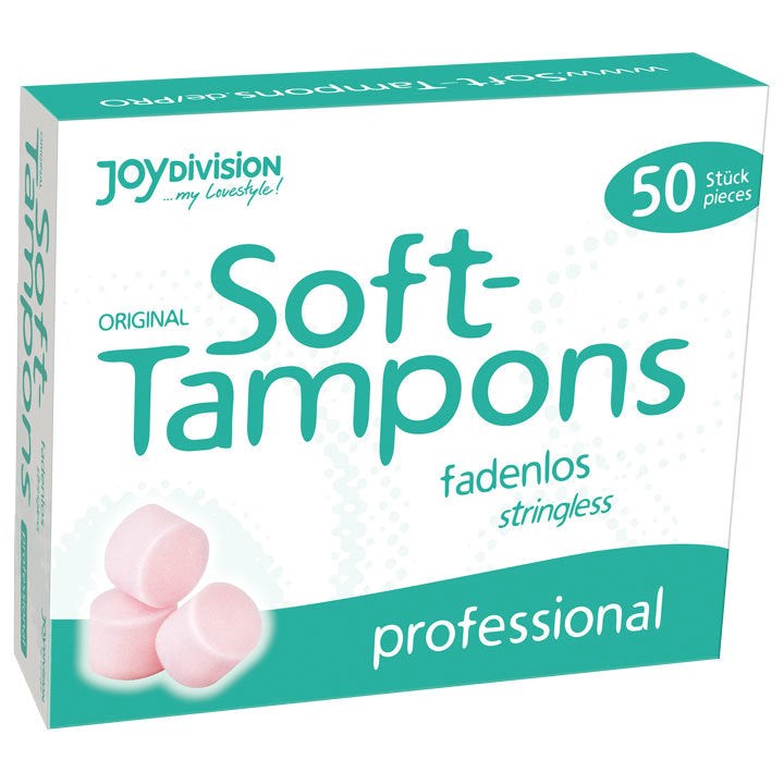 JoyDivision Soft Tampons Normal Professional 50 Pack Vibrator Accessories