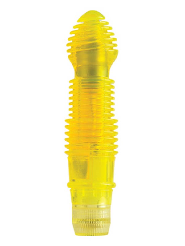 Pipedream Juicy Jewels Lemon Sapphire G-Spot Vibrator Waterproof Vibrators