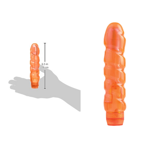Pipedream Juicy Jewels Orange Onyx Waterproof Vibrator - Waterproof Vibrators