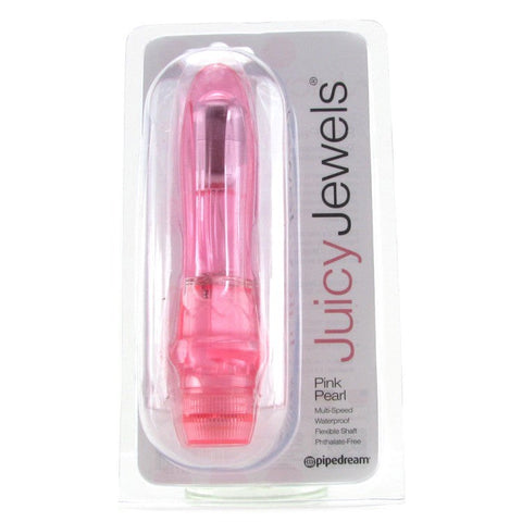 Pipedream Juicy Jewels Pink Pearl Bullet Vibrator - Waterproof Vibrators